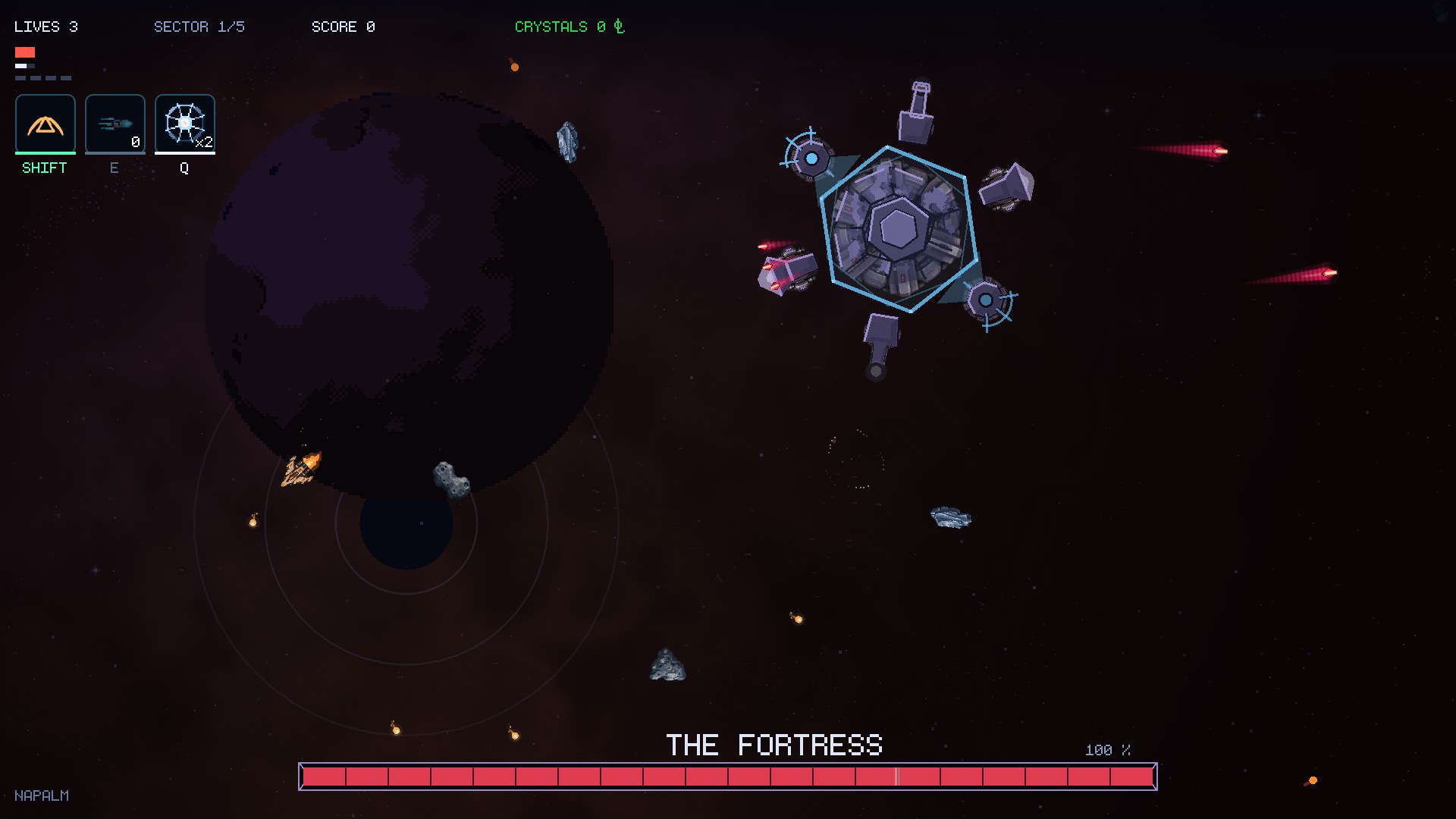 Vesper Drift - The Fortress boss