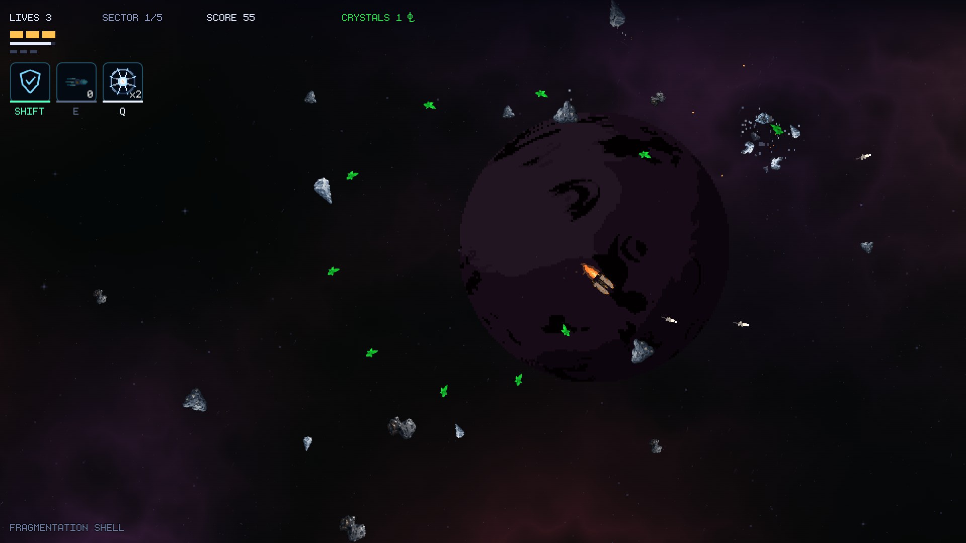 Vesper Drift - Swarm combat